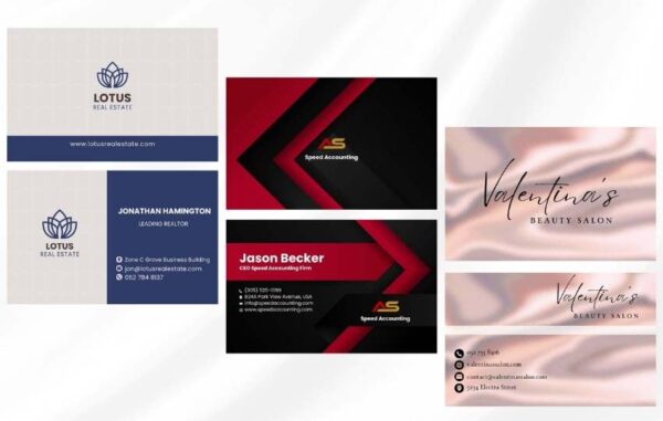sg6df51h6d51 2 in 1 Impressive Business Card + Brand Logo Design